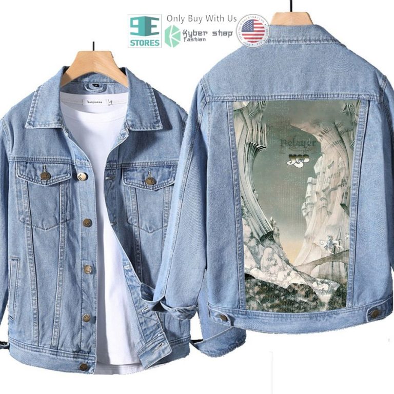 yes band relayer album denim jacket 1 79733