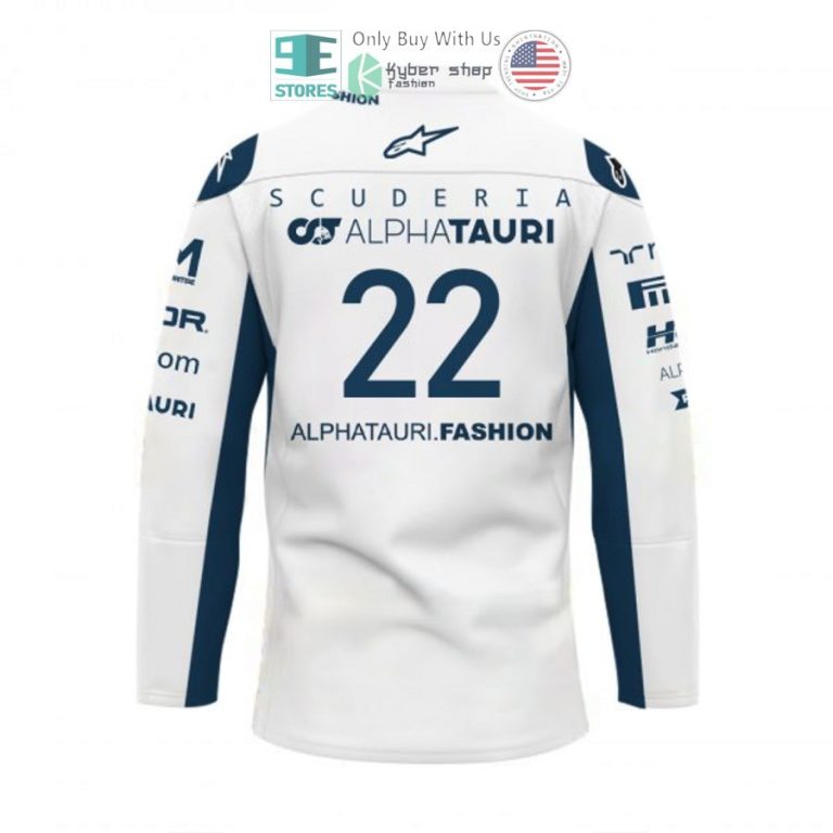 yuki tsunoda alphatauri f1 team hockey jersey 3 72672