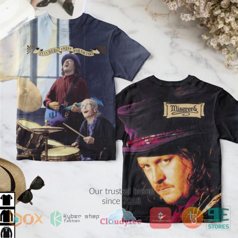 zucchero sugar fornaciari miserere album 3d t shirt 1 23061