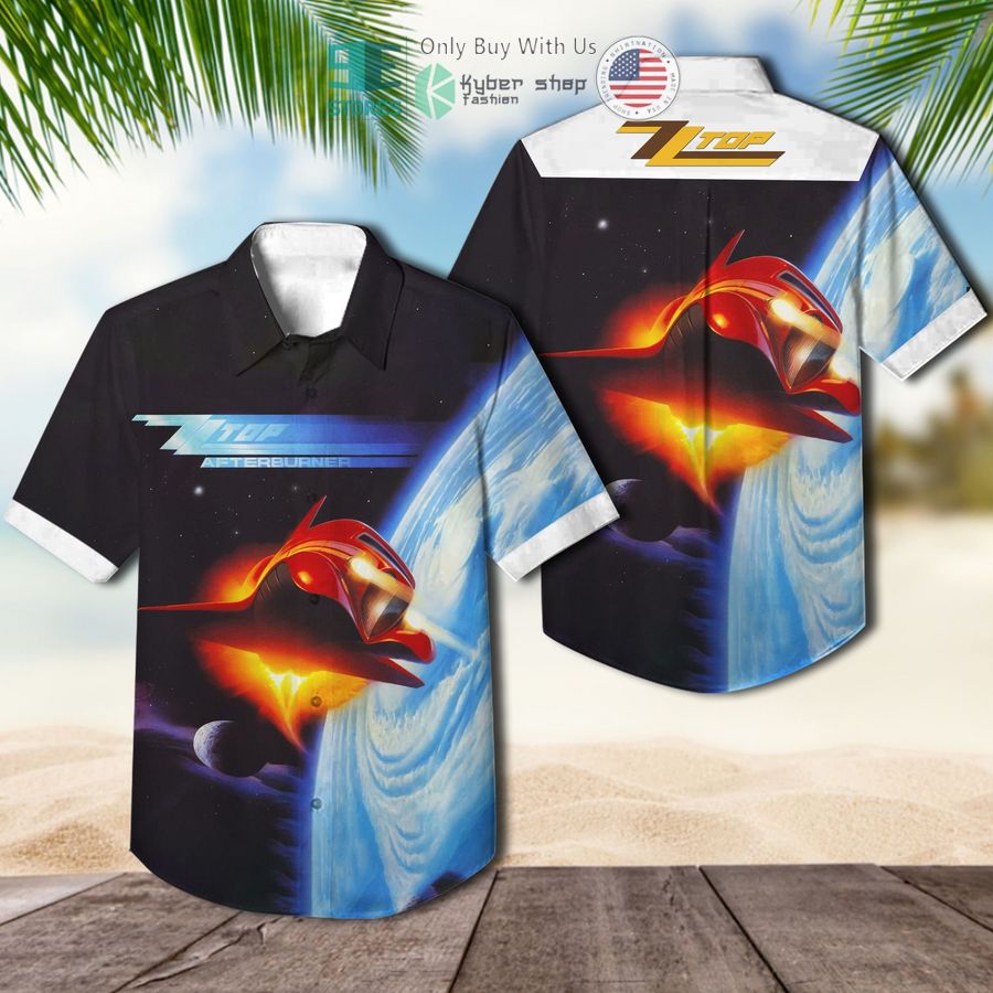 zz top band afterburner album hawaiian shirt 1 98882