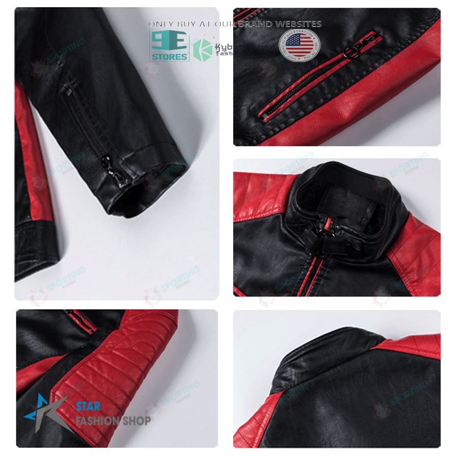 1 fc kaiserslautern block leather jacket 2 28093