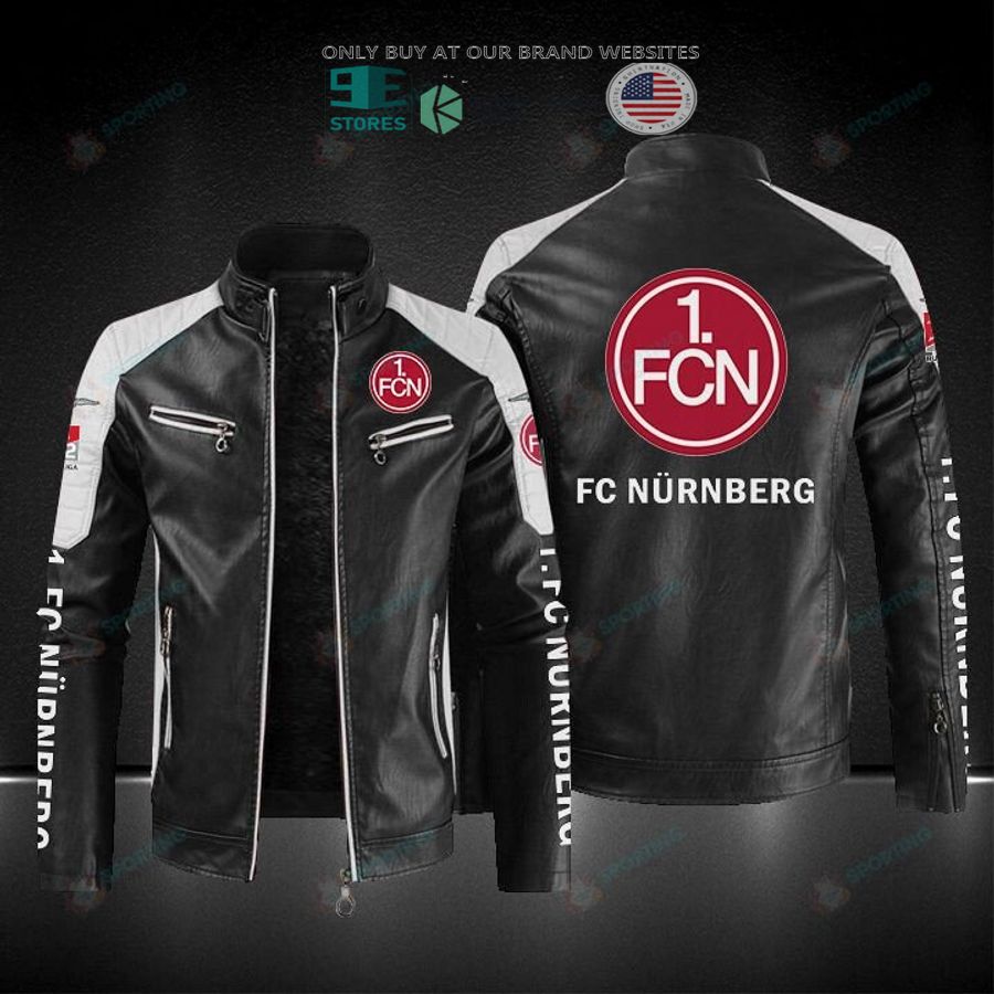 1 fc nurnberg block leather jacket 1 40347