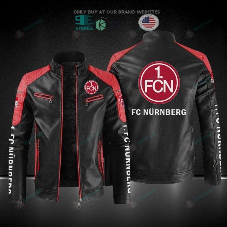 1 fc nurnberg block leather jacket 3 44373