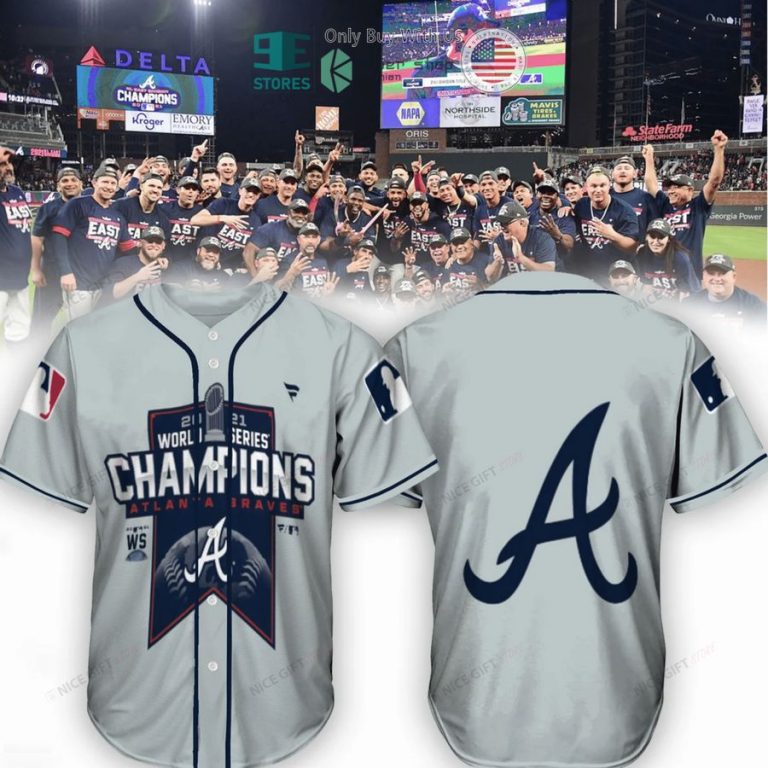 2021 world series champions atlanta braves baseball jersey 1 34785