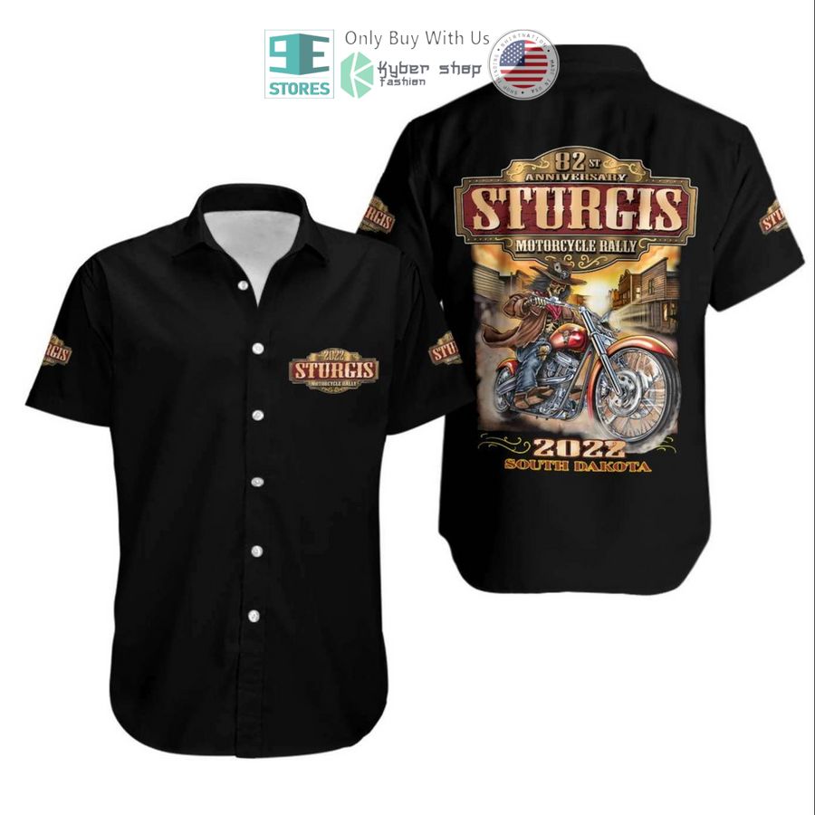2022 sturgis motorcycle rally logo hawaiian shirt 1 16356