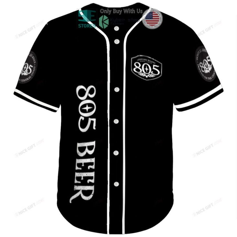 805 beer logo baseball jersey 3 46837