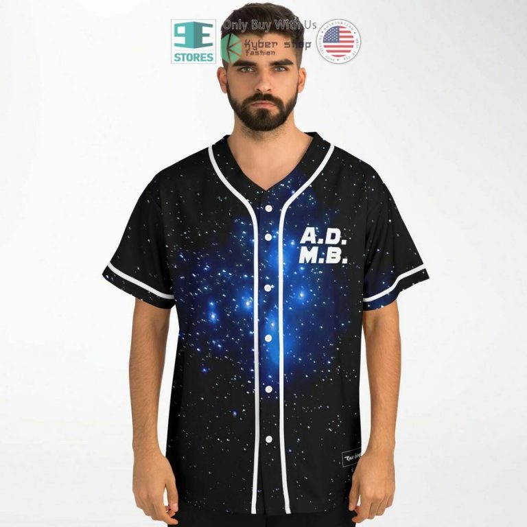 a d m b one piece logo galaxy baseball jersey 3 22939