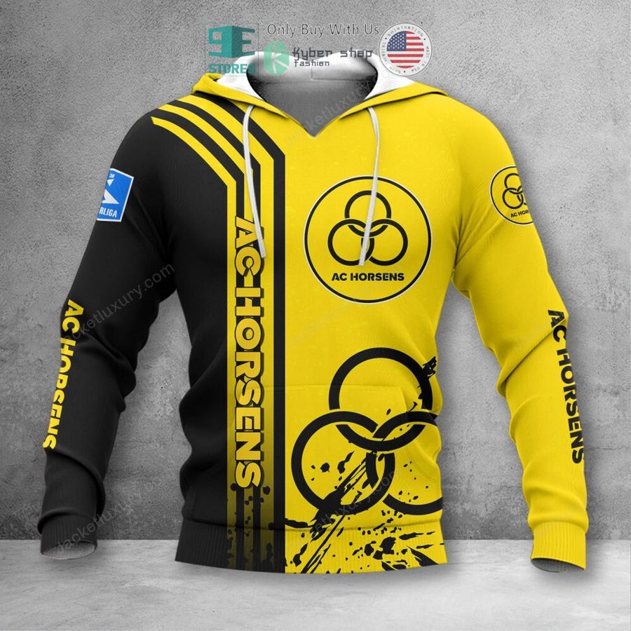 ac horsens black yellow polo shirt hoodie 2 90677