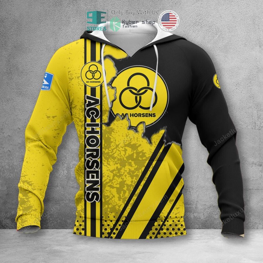 ac horsens yellow black polo shirt hoodie 2 52381
