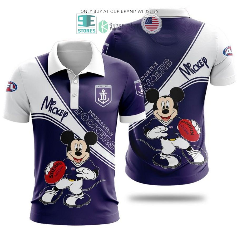 afl fremantle dockers football club mickey mouse shirt hoodie 1 12544