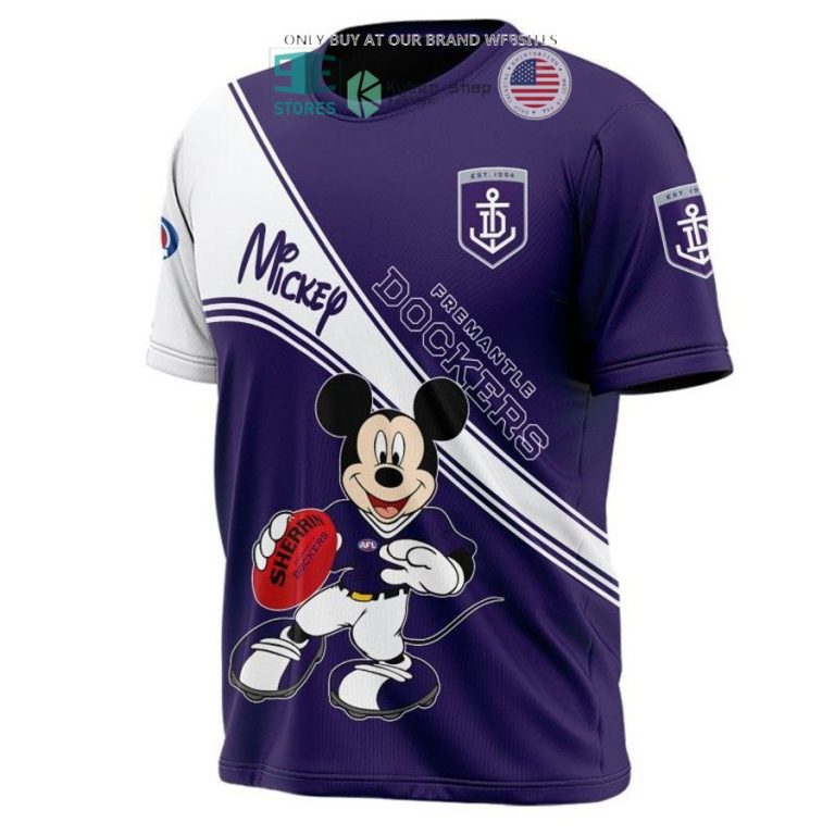 afl fremantle dockers football club mickey mouse shirt hoodie 3 7475