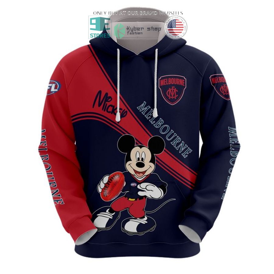 afl melbourne football club mickey mouse shirt hoodie 2 82117