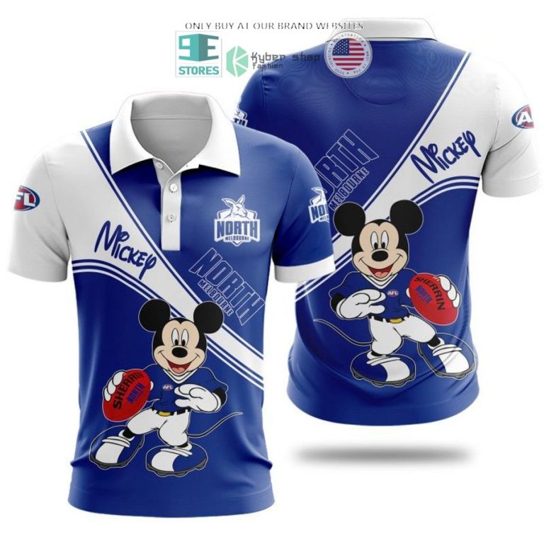 afl north melbourne football club mickey mouse shirt hoodie 1 17943