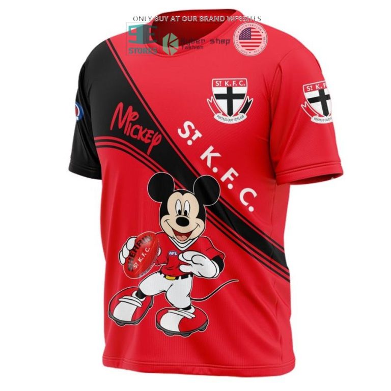 afl st kilda football club mickey mouse shirt hoodie 3 93006