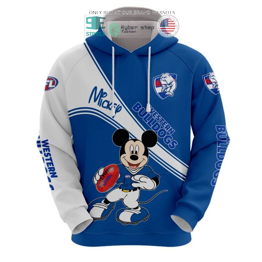 afl western bulldogs mickey mouse shirt hoodie 2 71154