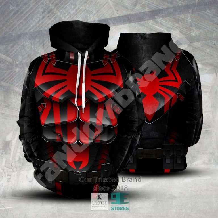 agent venom red 3d hoodie 1 57798