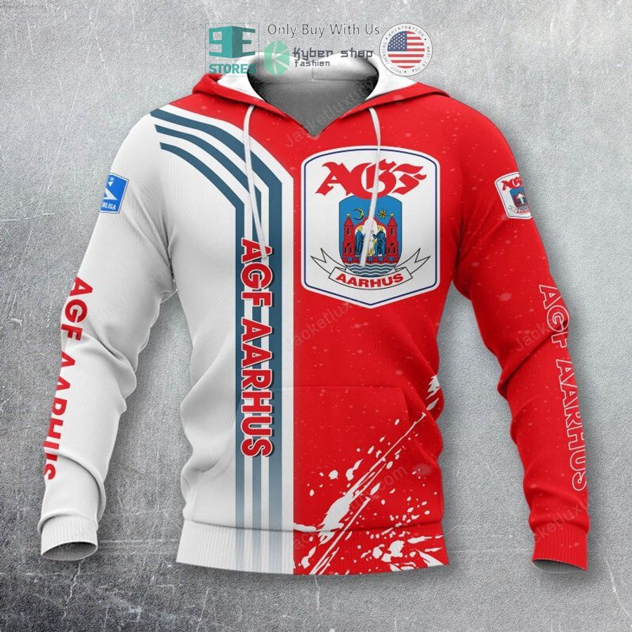 agf aarhus logo 3d polo shirt hoodie 2 39757