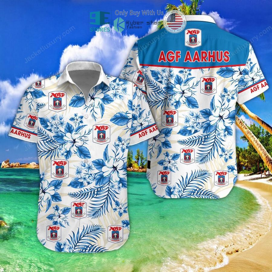 agf fodbold flowers hawaiian shirt shorts 1 47383