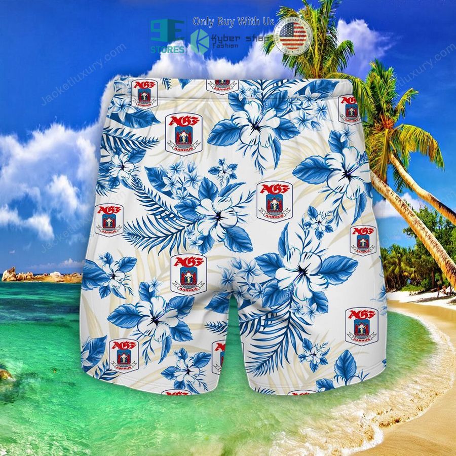 agf fodbold flowers hawaiian shirt shorts 2 18725