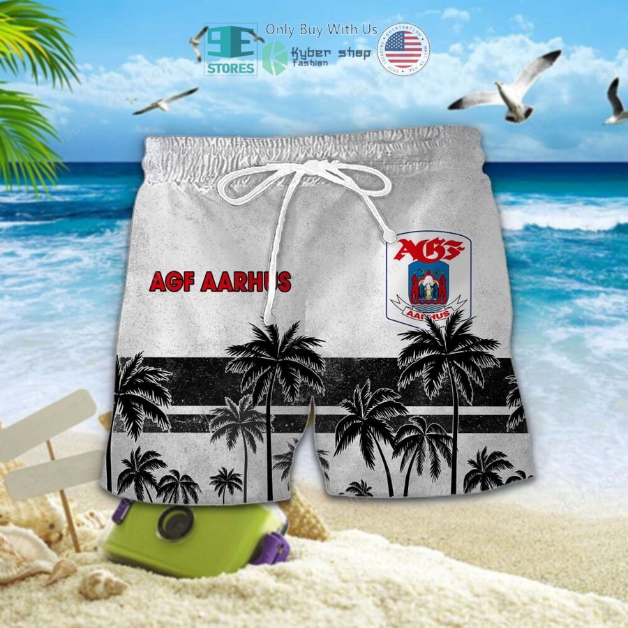 agf fodbold palm tree hawaiian shirt shorts 2 12093