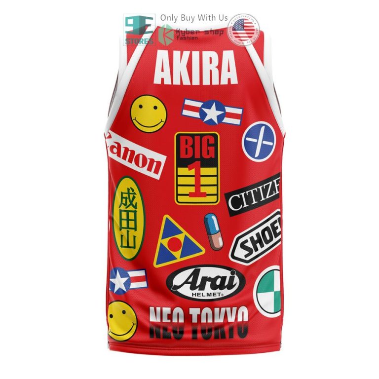 akira full decals basketball jersey 3 6415