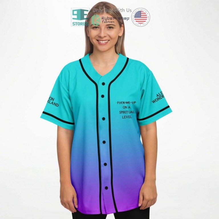 alison wonderland fuck me up on a spirittual level baseball jersey 3 97594