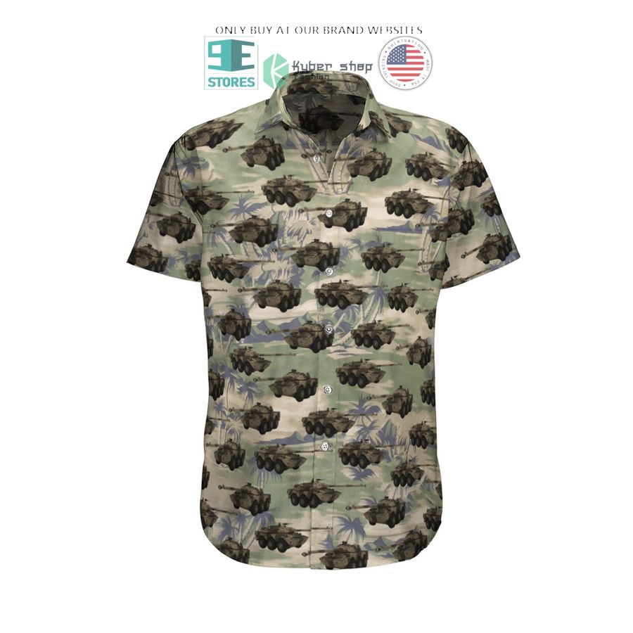 amx 10 rc french army green hawaiian shirt shorts 1 70165