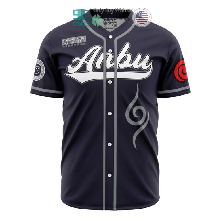 anbu kakashi naruto baseball jersey 2 94645