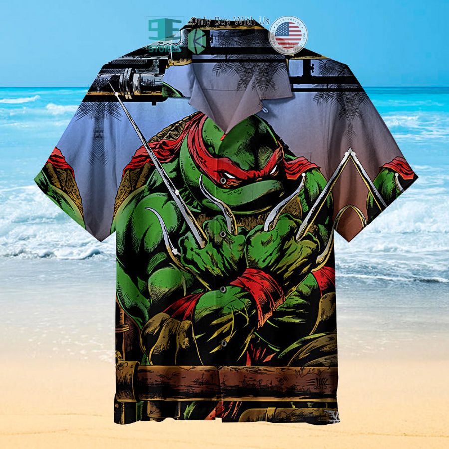 angry raphael hawaiian shirt 1 80584