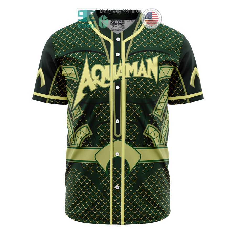 aquaman dc comics baseball jersey 2 50892