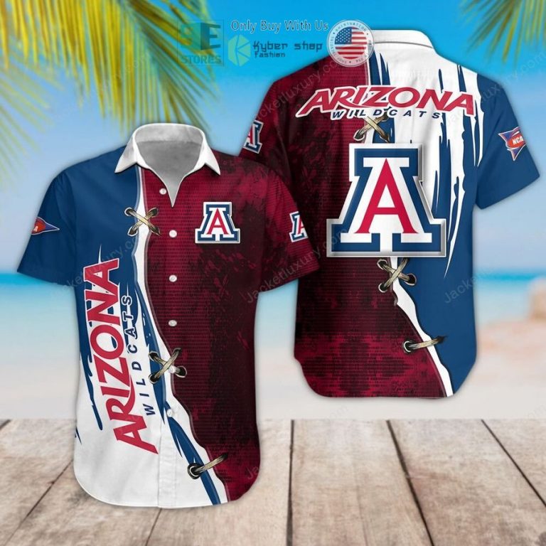 arizona wildcats hawaiian shirt 1 43323