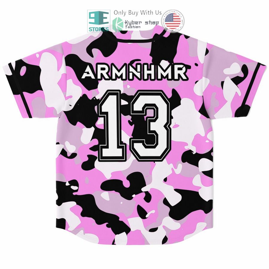 armnhmr 13 pink camo baseball jersey 2 37784