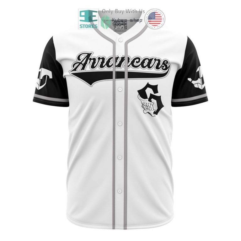 arrancars grimmjow bleach baseball jersey 2 94893