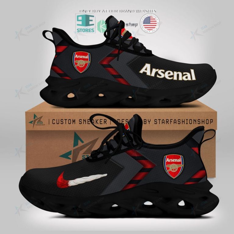 arsenal f c nike max soul shoes 1 12423