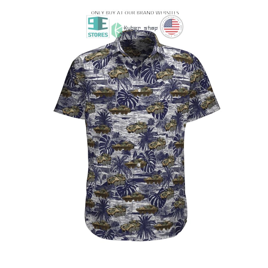 aslav australian army blue hawaiian shirt shorts 1 83594