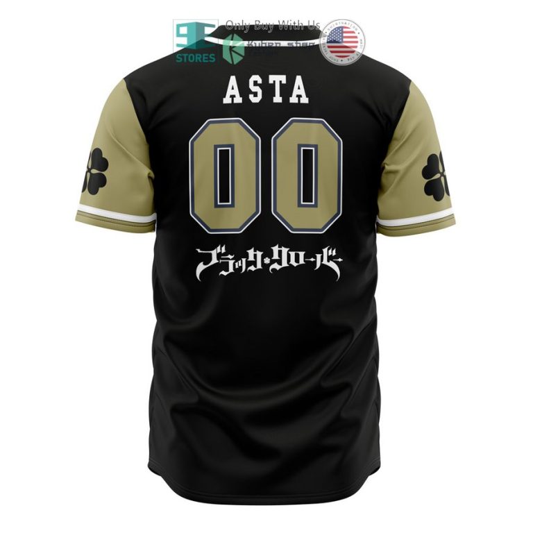 asta black bulls black clover baseball jersey 3 79418