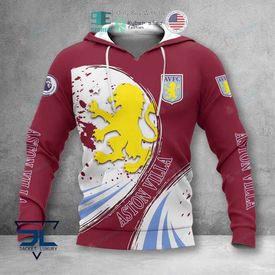 aston villa f c 3d polo shirt hoodie 2 42462