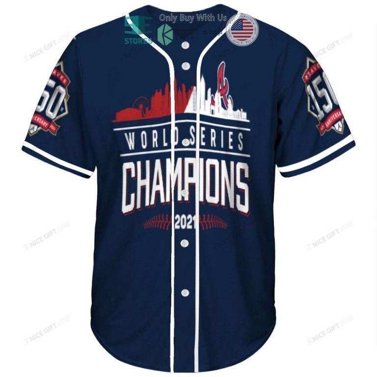 atlanta braves 2021 world series champions baseball jersey 2 23889