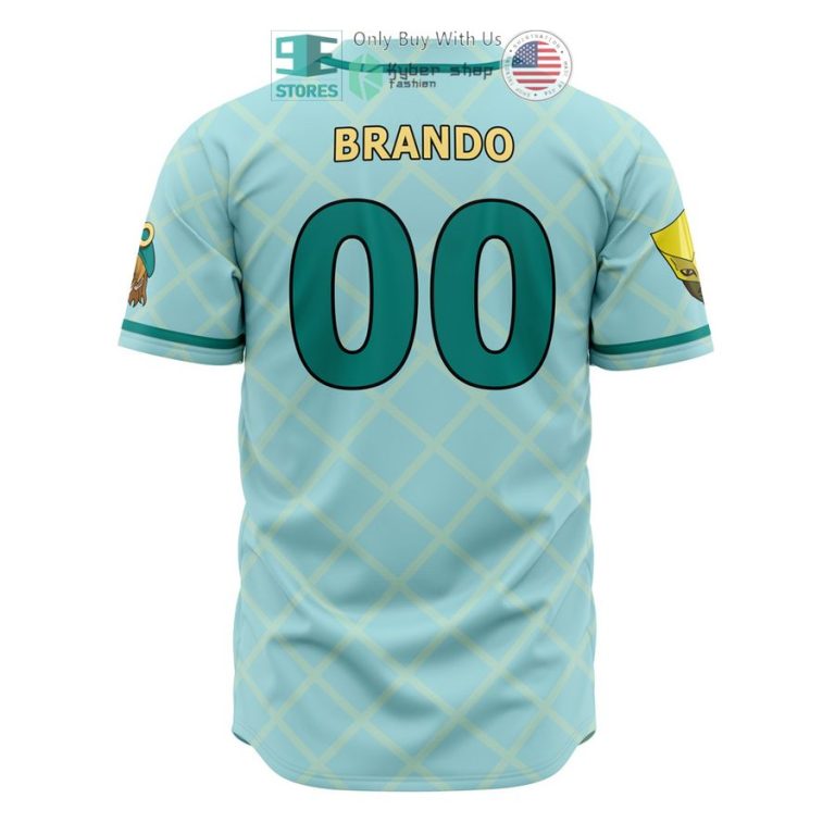 auratic dio jojos bizarre adventure baseball jersey 3 40447