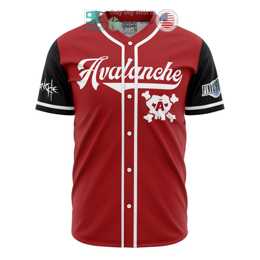 avalanche final fantasy 7 baseball jersey 2 63052