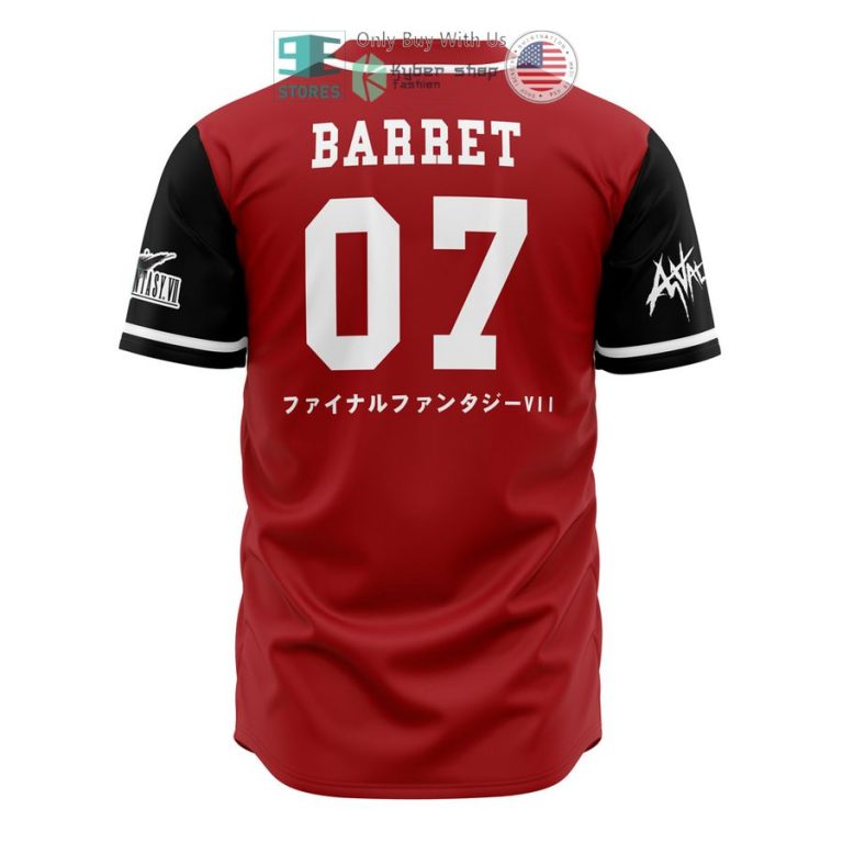 avalanche final fantasy 7 baseball jersey 3 60482