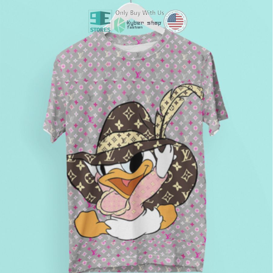 baby donald duck louis vuitton 3d t shirt 1 86714