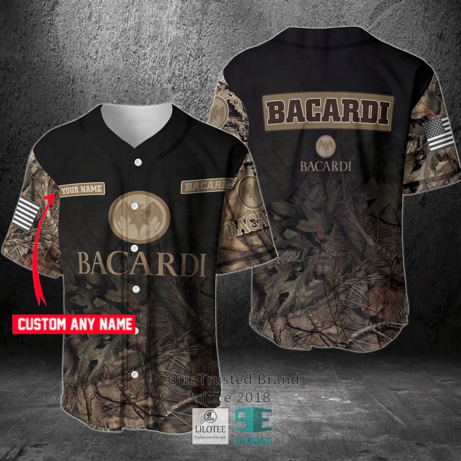 bacardi your name hunting baseball jersey 1 78217