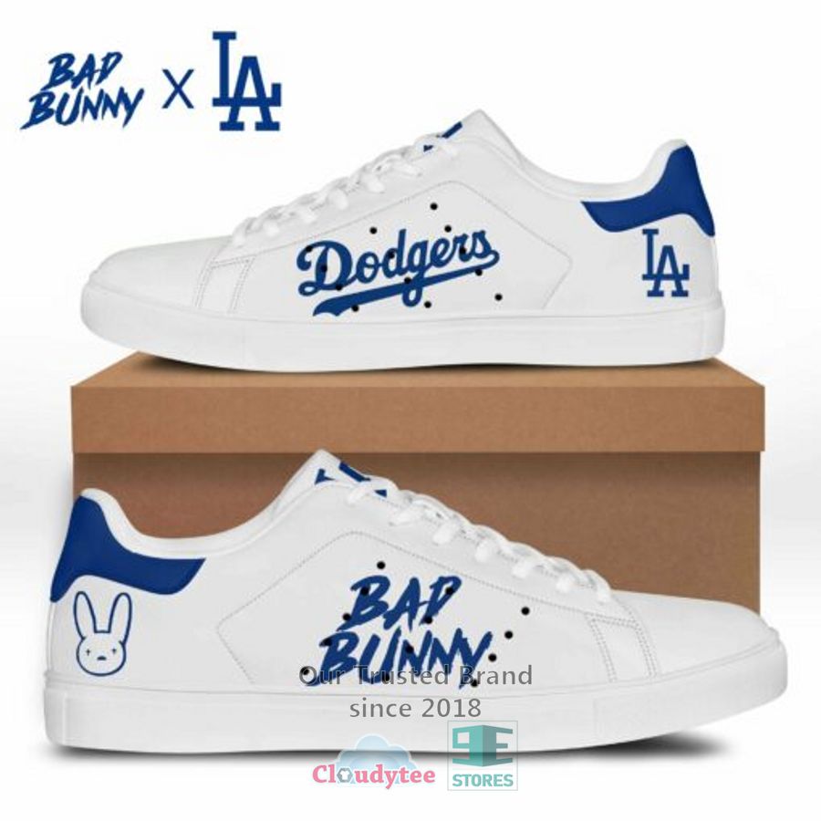 bad bunny los angeles dodgers stan smith shoes 1 15755