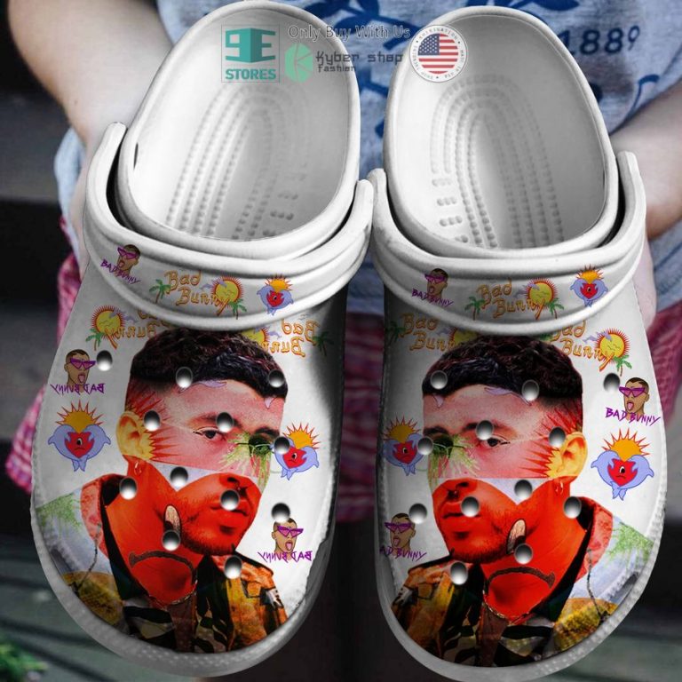 bad bunny un verano sin ti white crocs crocband clogs 1 83970