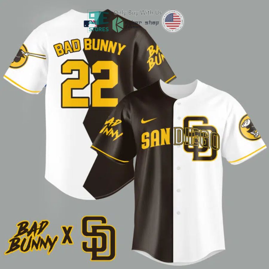 bad bunny x san diego padres baseball jersey 1 19080