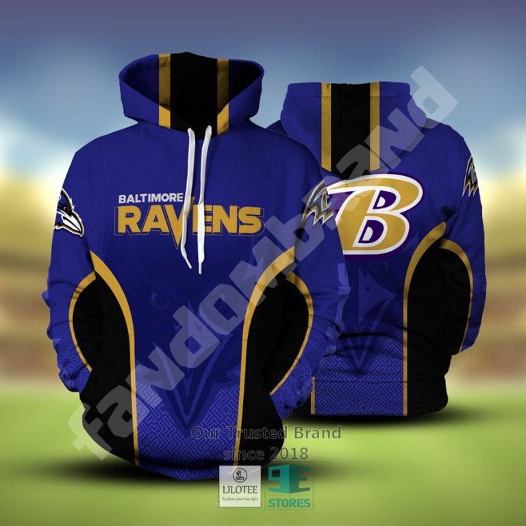 baltimore ravens 3d hoodie 1 69374