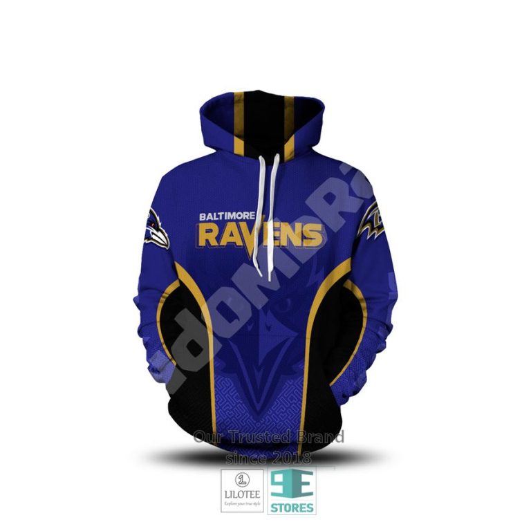 baltimore ravens 3d hoodie 2 92759