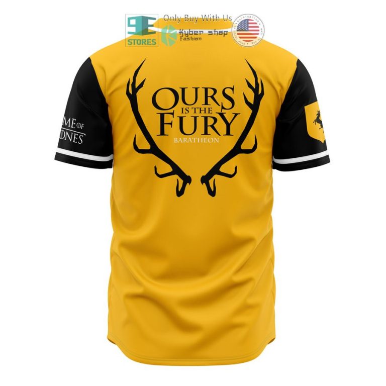 baratheons of storms end game of thrones baseball jersey 3 82427