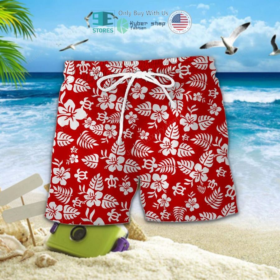 barnsley f c red hawaiian shirt shorts 2 93091